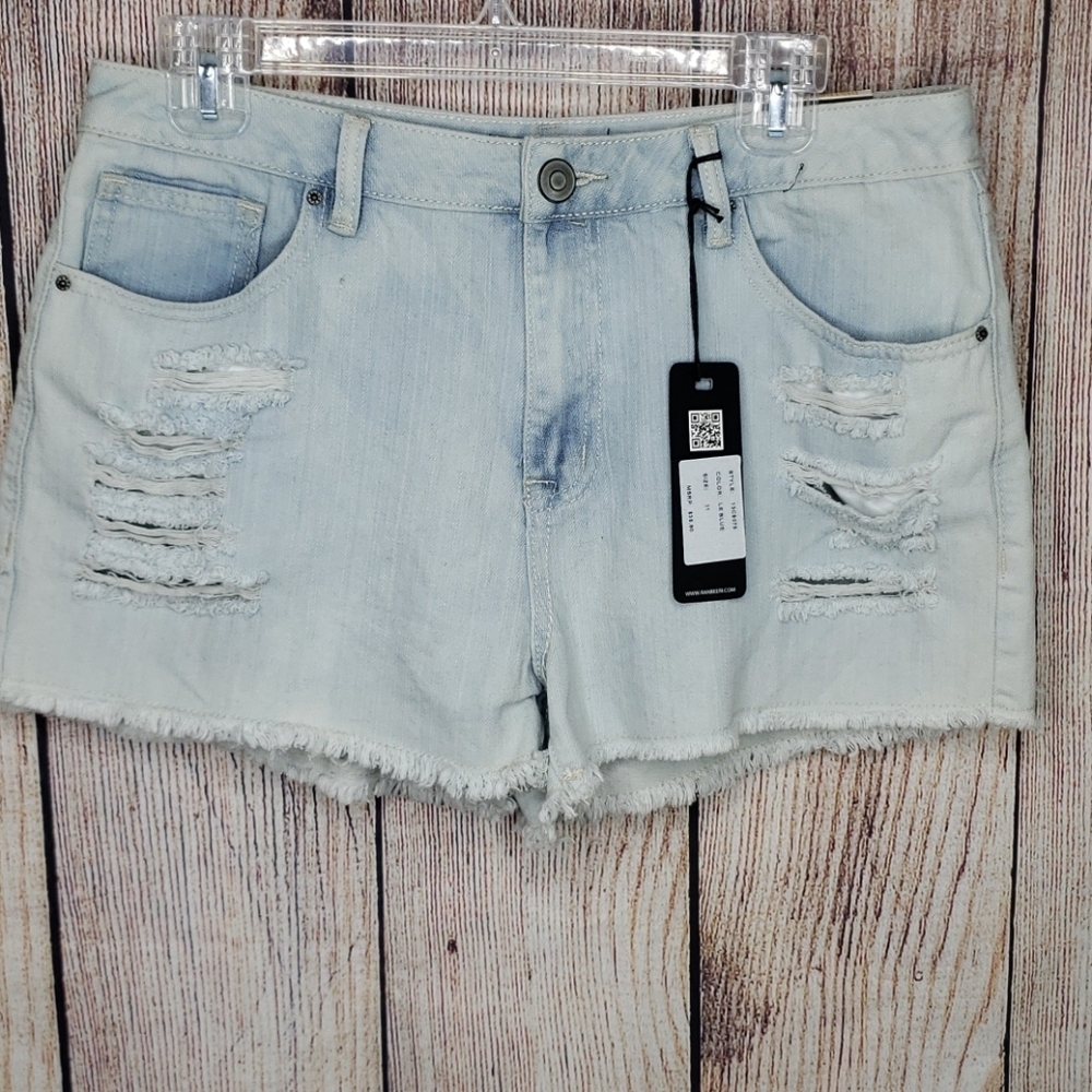 Ranbeeri distressed‎ shorts